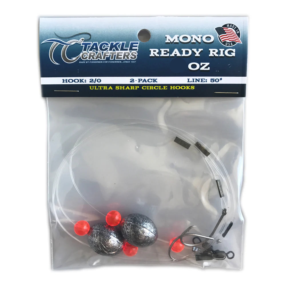 Tackle Crafters Mono Ready Rigs 2pk