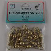 FJN Brass Barrel Swivels