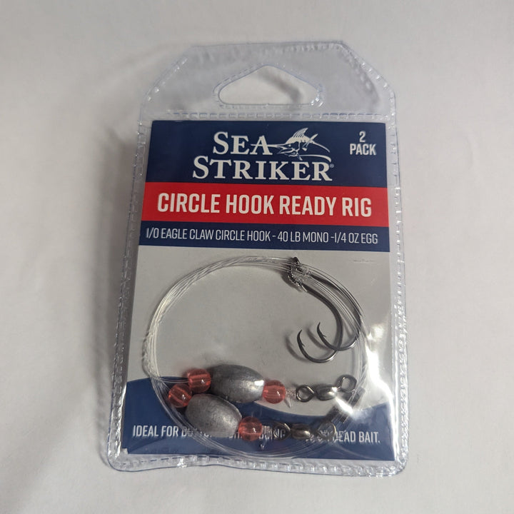 Sea Striker Circle Hook Mono Ready Rig 2pk