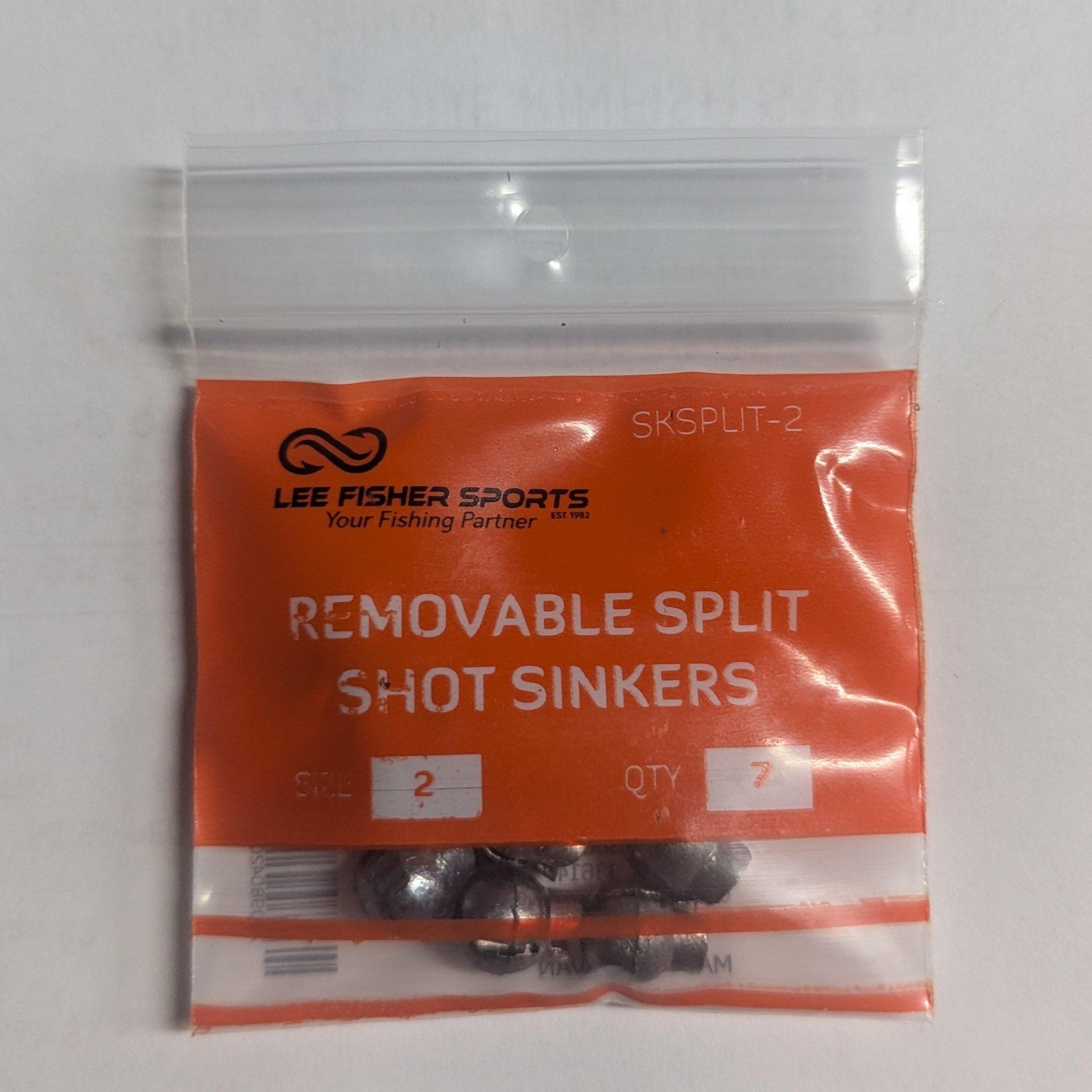 Lee Removable Split Shots Sinkers