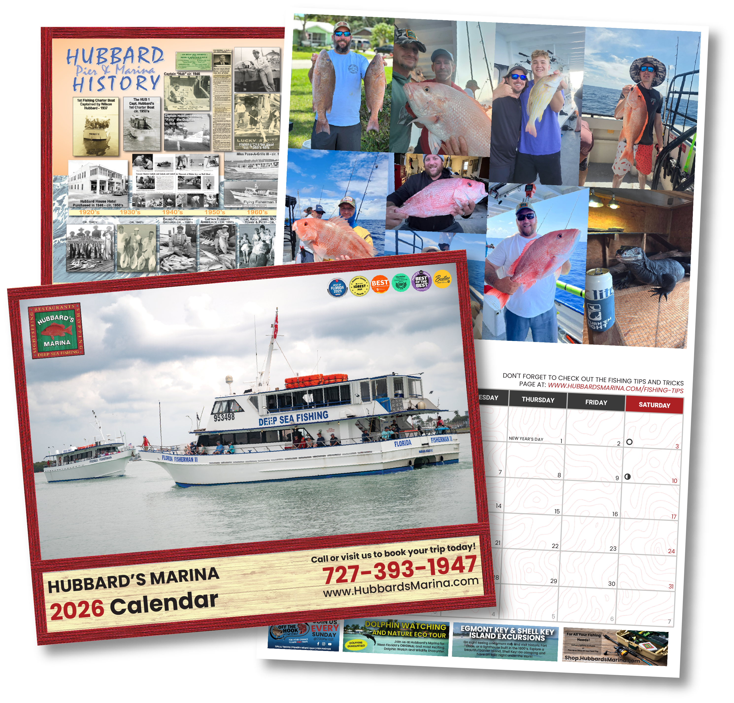 Hubbard's Marina 2026 Calendar