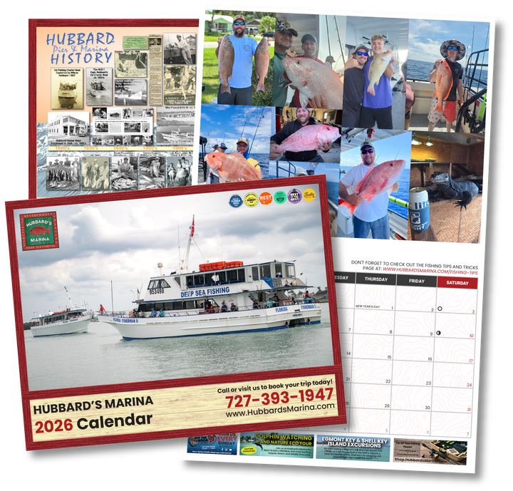 Hubbard's Marina 2026 Calendar