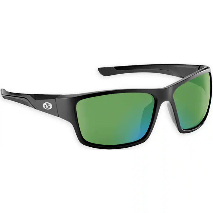 Flying Fisherman Sunglasses Sand Bank Mt Black/Green