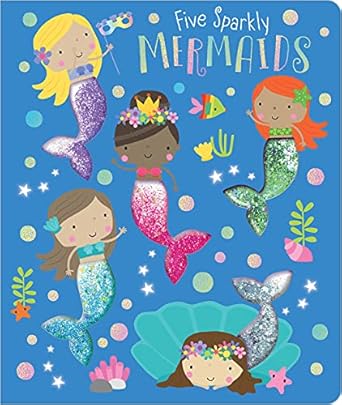 Five Sparkly Mermaids Book