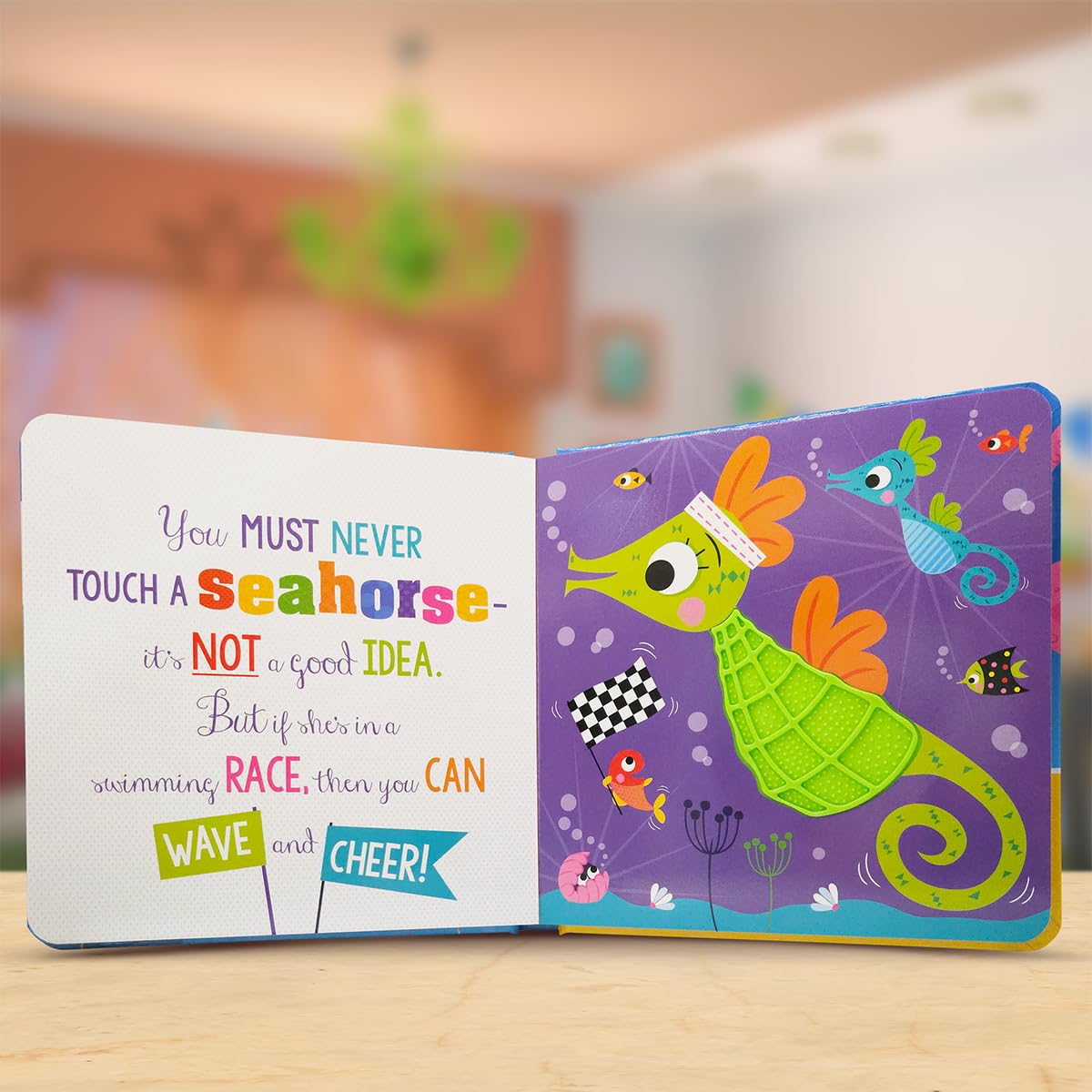 Never Touch the Sharks Children's Book