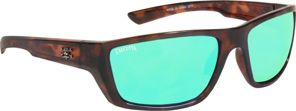 Calcutta Sunglasses Sancho Tort/Green Mirror