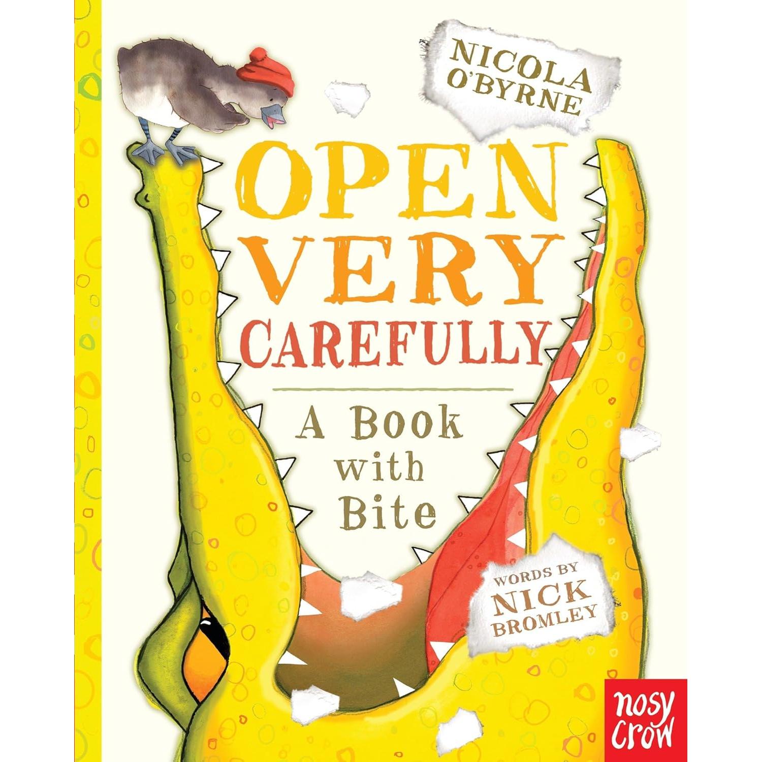 Open Very Carefully..A Book With A Bite