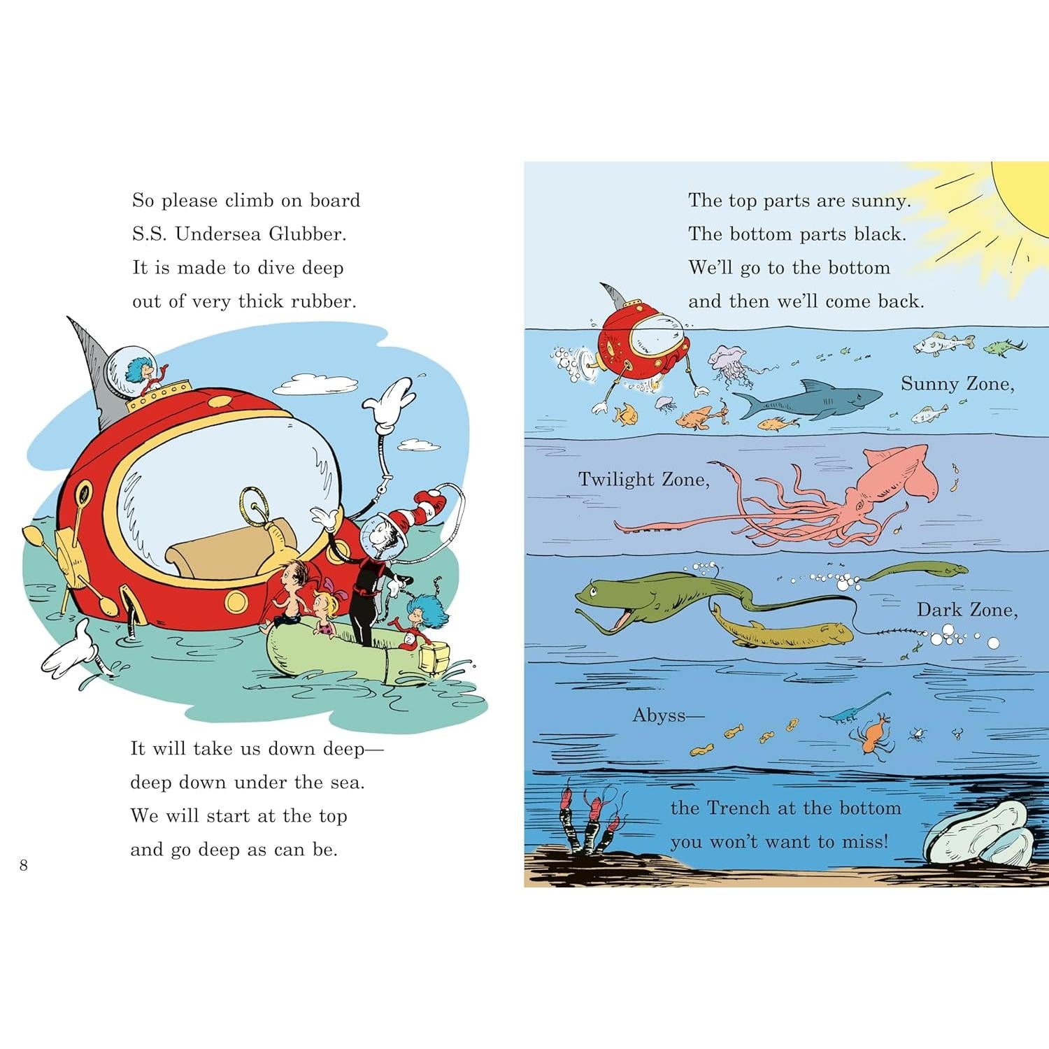 Wish for a Fish: All About Sea Creatures (The Cat in the Hat's Learning Library)
