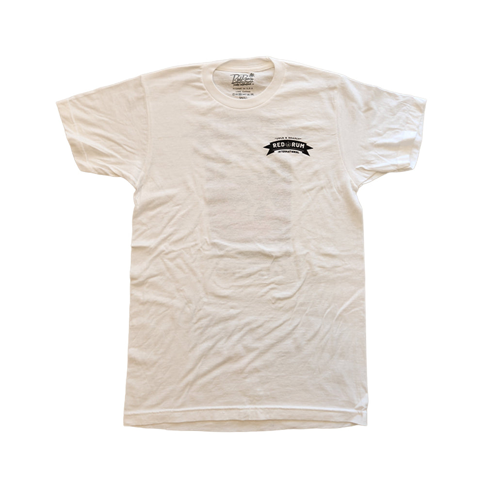 Red Rum Cold & Deadly T-Shirt White