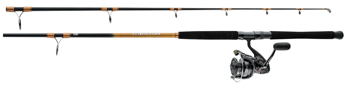 daiwa eliminator 2500 spinning reel Daiwa Eliminator Spinning Combo – Hubbard's Marina