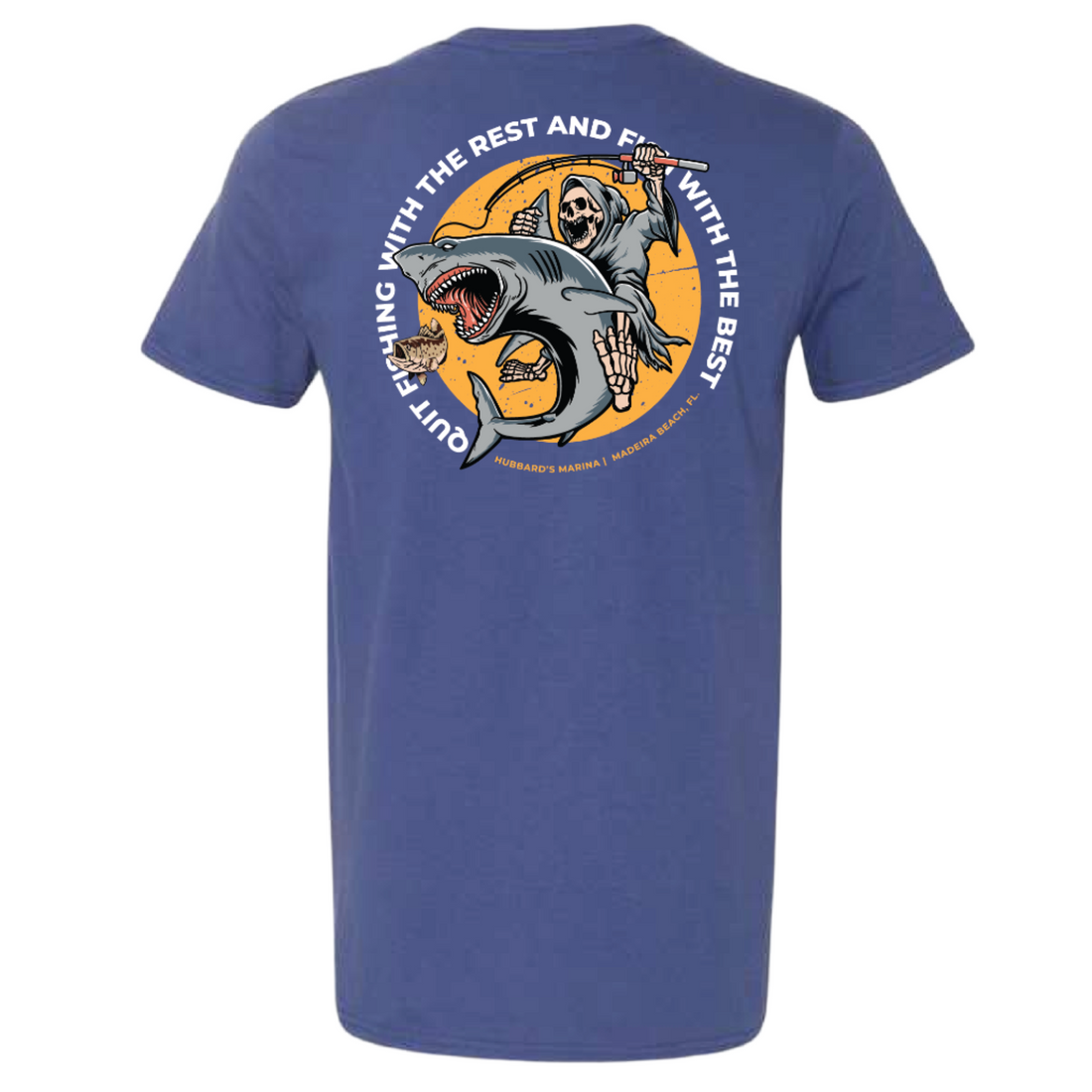 Salinity Shark T-Shirt Metro Blue