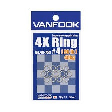 Vanfook Split Ring 4x Ring 4R-75S