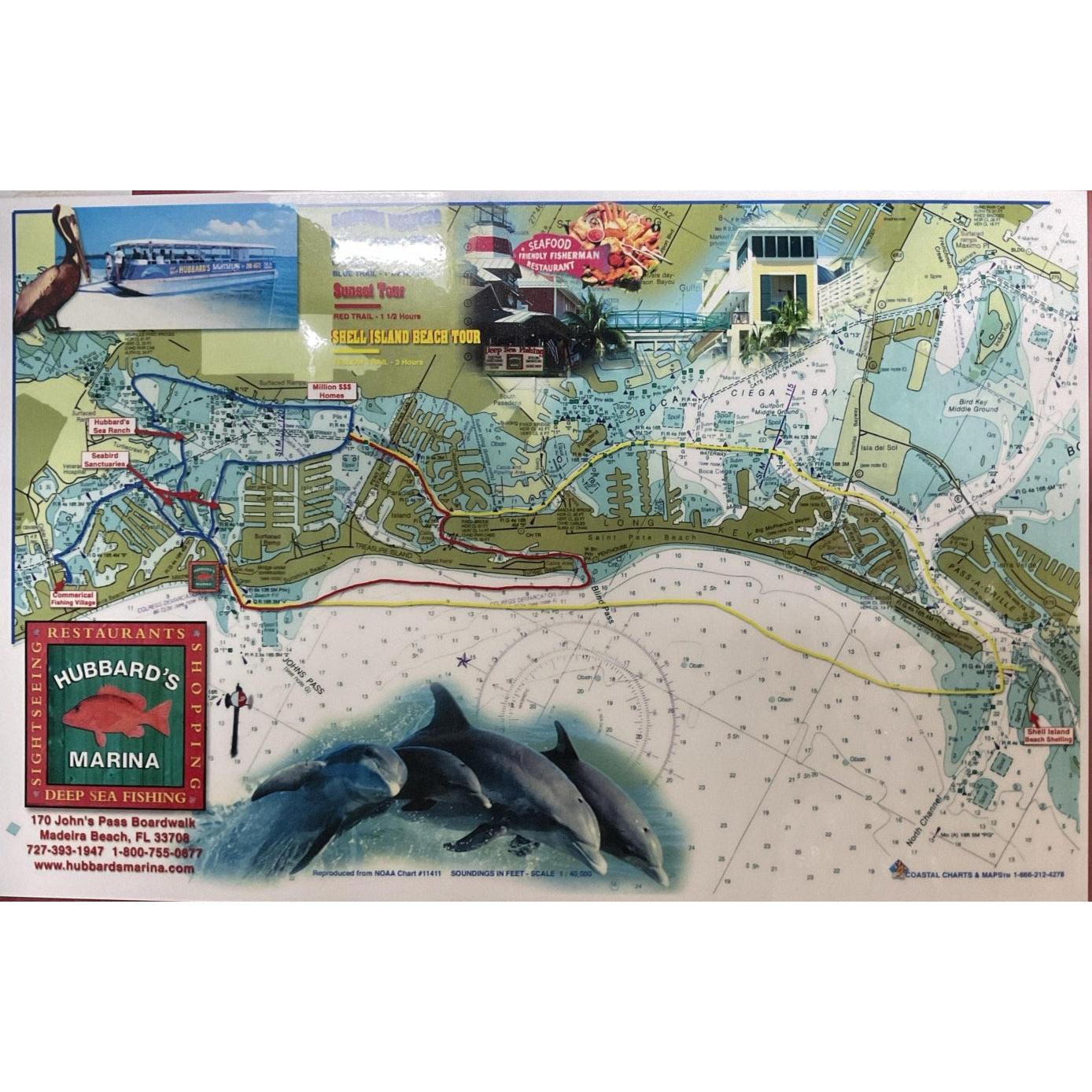 Paddle Chart John's Pass