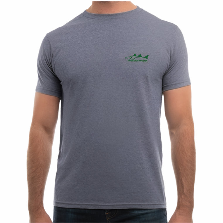 Salinity Snook Ash Grey T-Shirt