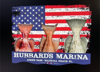 Grouper Flag T-Shirt Black