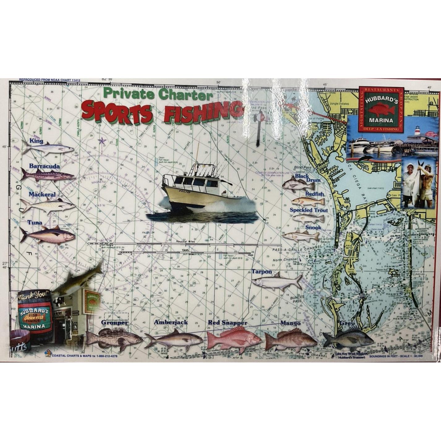Paddle Chart John's Pass