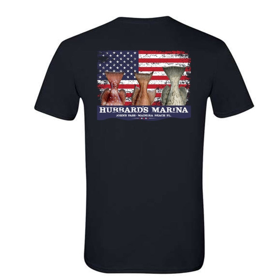 Grouper Flag T-Shirt Black