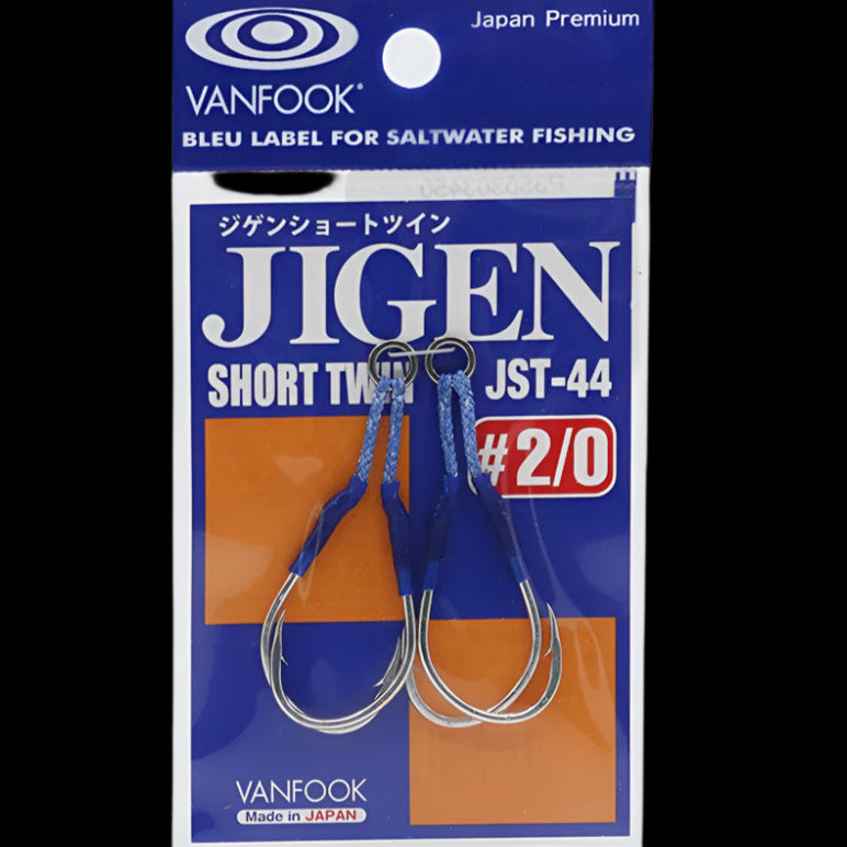 Vanfook Jigen JST-44 Short Twin Hook