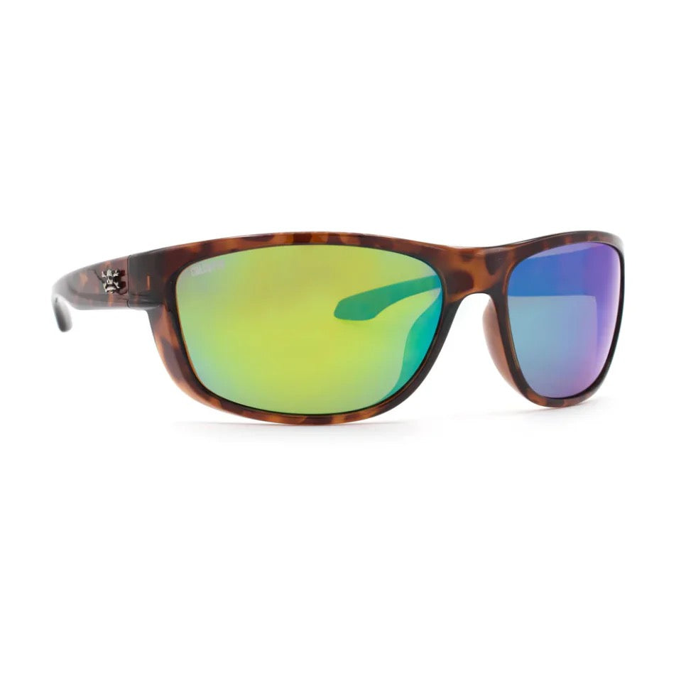 Calcutta Sunglasses Cross Tort/Blue Mirror