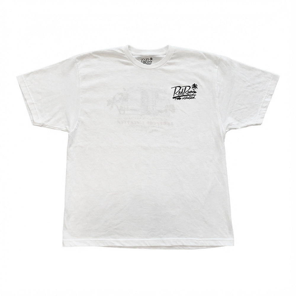 Red Rum Welcome to Paradise T-Shirt White