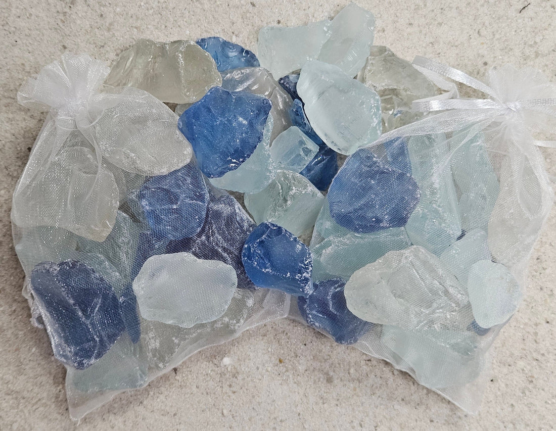 Ocean Mix Chunk Glass