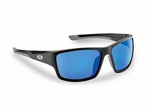 Flying Fisherman Sunglasses Sand Bank Matte Black/Blue Mirror