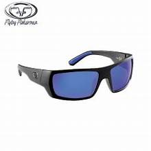 Flying Fisherman Sunglasses Sargasso Matte Black/Smoke Blue Mirror