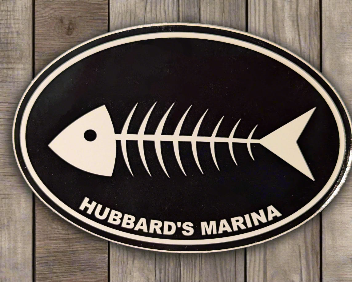 Hubbard's Marina Decals