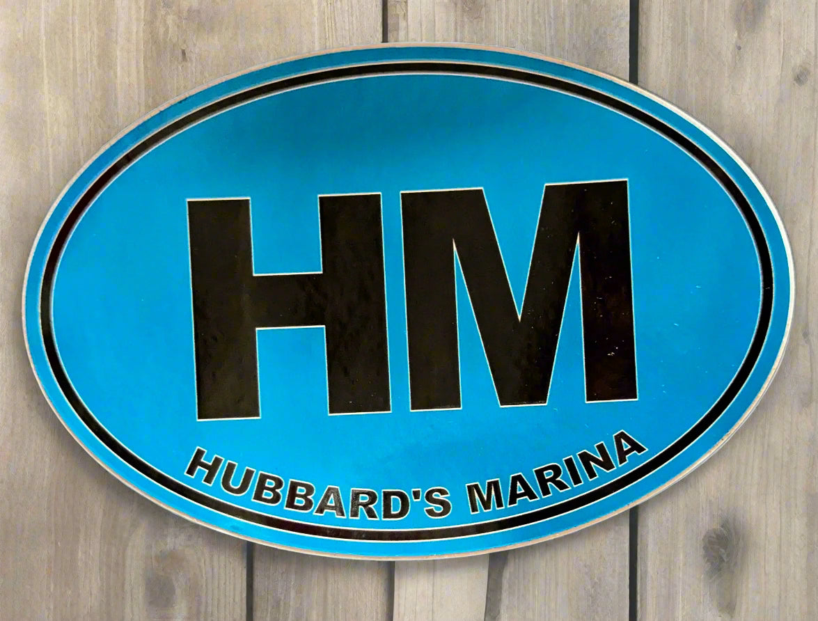 Hubbard's Marina Decals