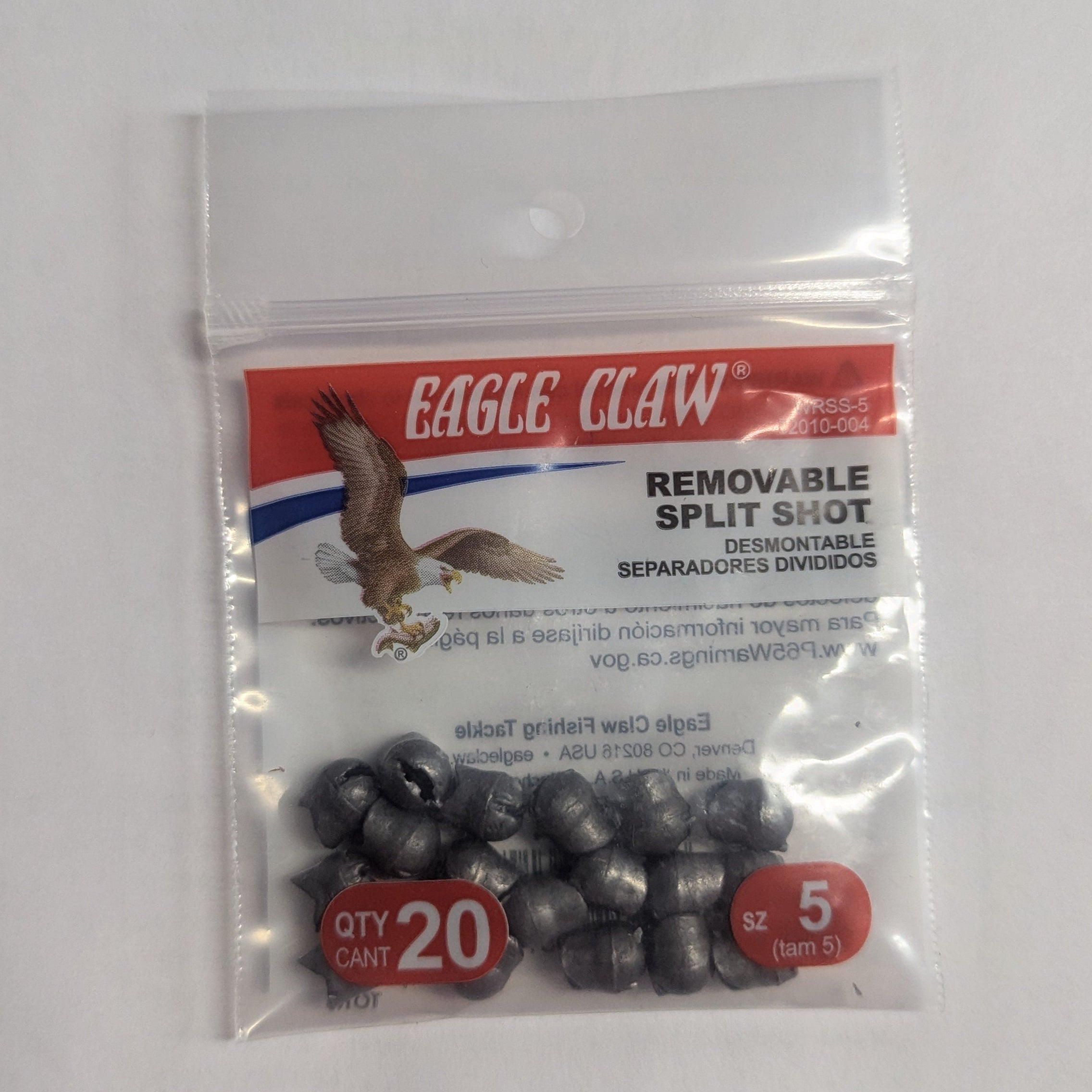 Eagle Claw Split Shots
