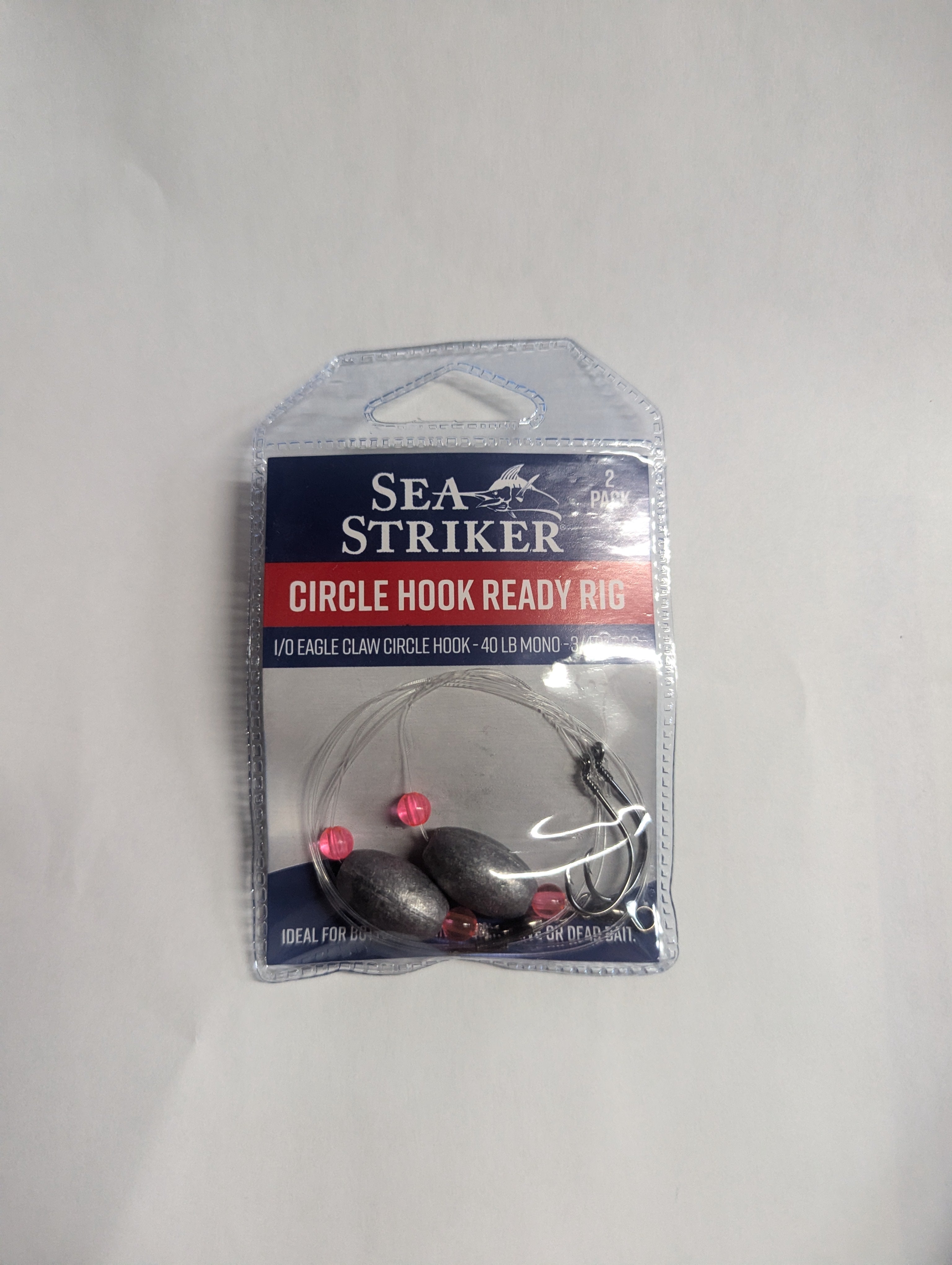 Sea Striker Circle Hook Mono Ready Rig 2pk