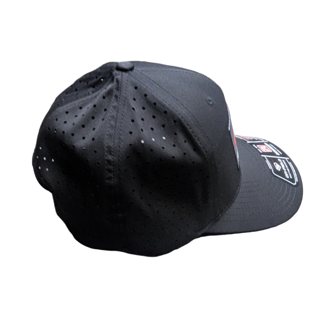 Salinity Red Snapper Hat Black Flex Fit