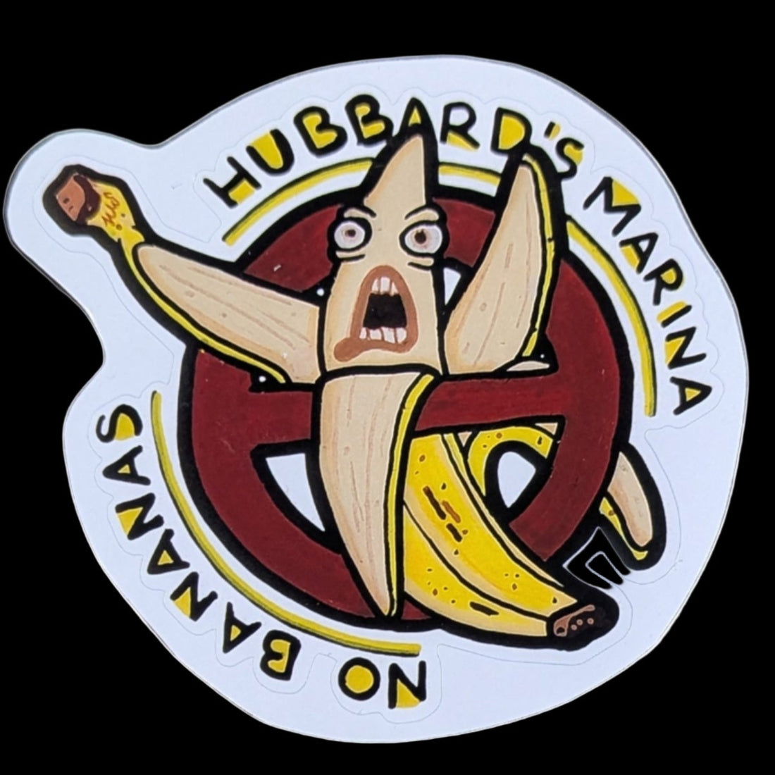 No Bananas Decal
