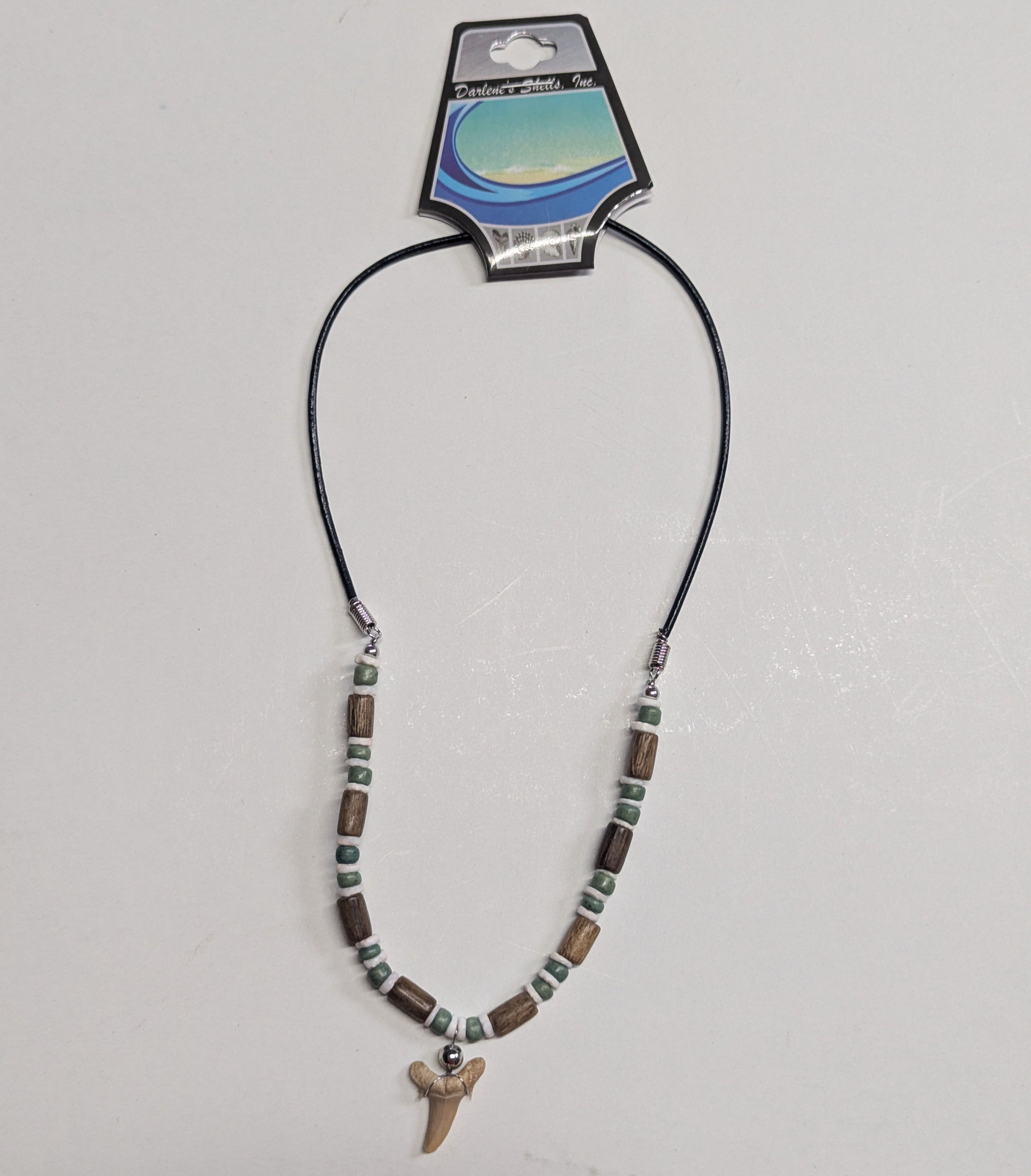 Sharks Tooth Necklace 18"