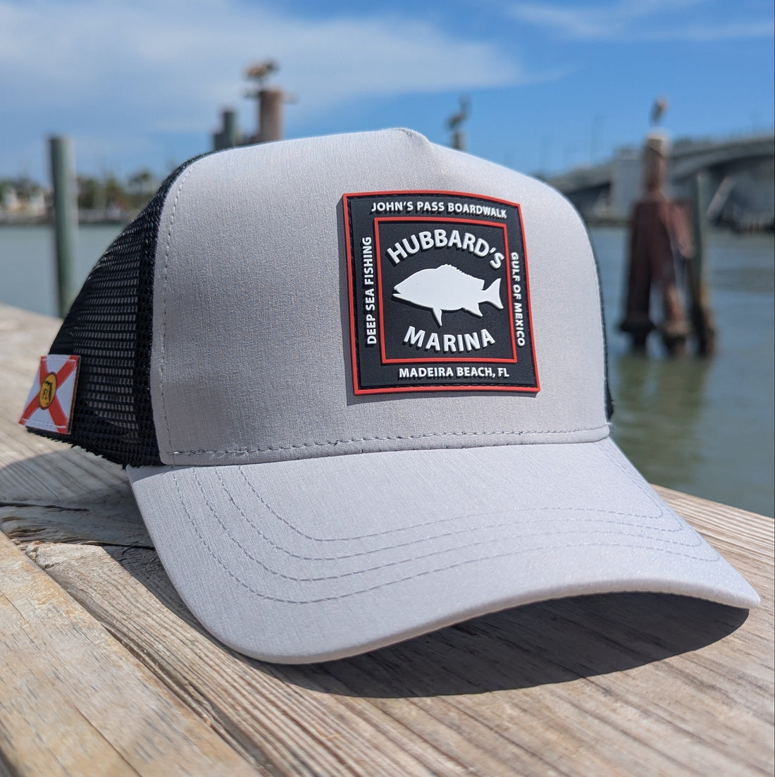 Del Mar Hubbards Logo Hat