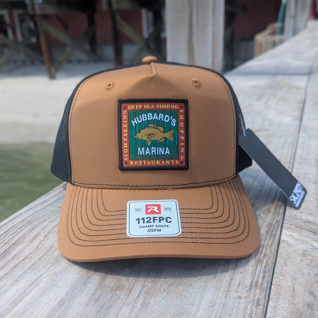 Salinity Hubbard's Logo Hat Camel/Black