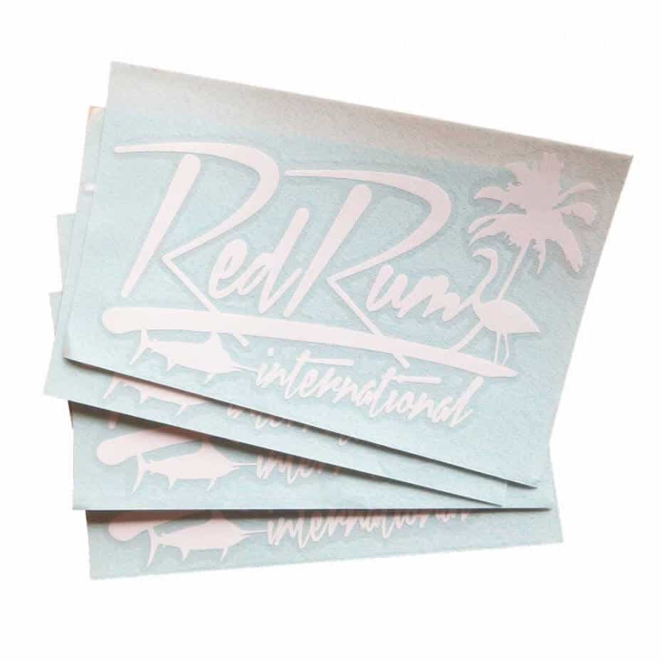 Red Rum Stickers