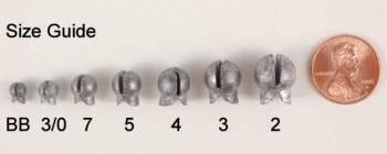 FJN Removable Split Shot Sinker