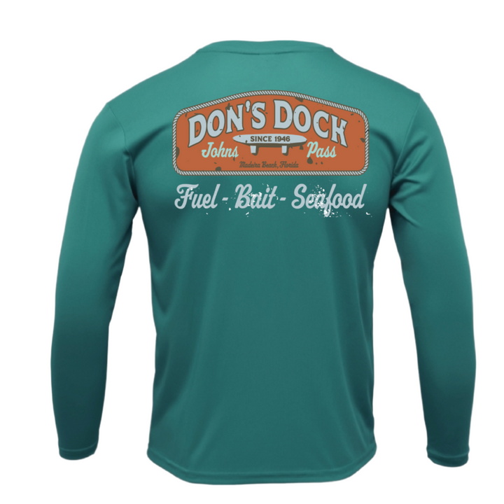 Dons Dock Teal Long Sleeve Performance