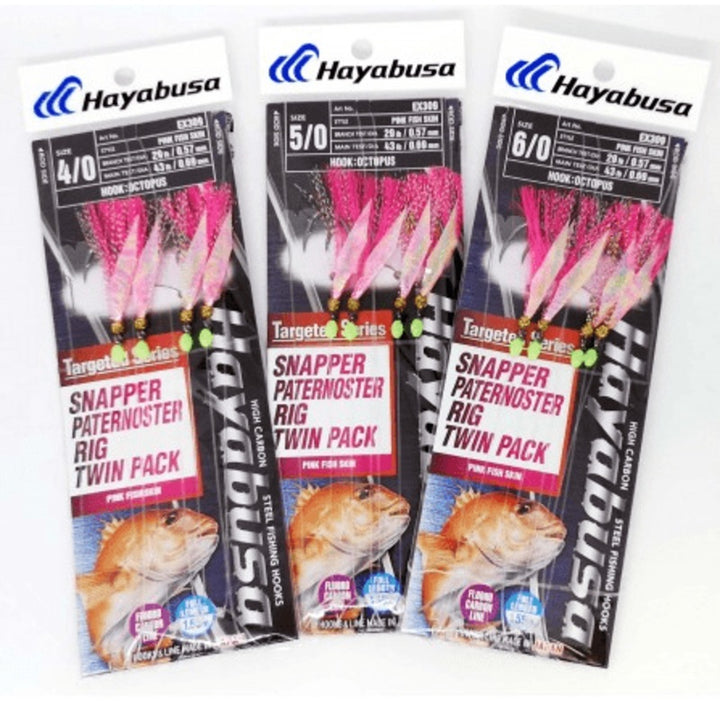 Hayabusa Snapper Paternoster Rig Twin Pack