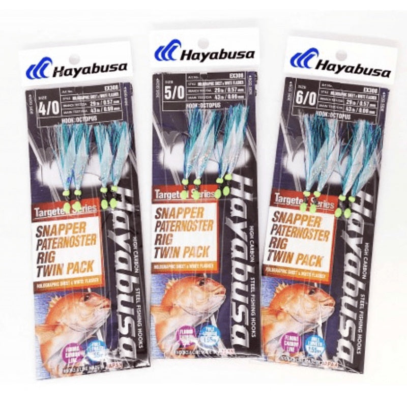 Hayabusa Snapper Paternoster Rig Twin Pack