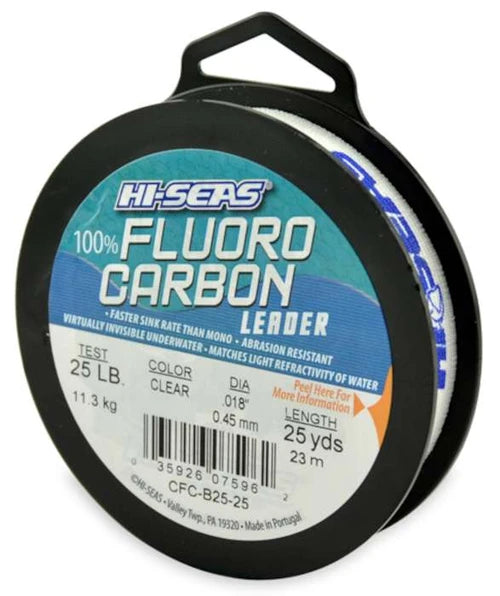 Hi Seas Fluoro Carbon Leader Clear