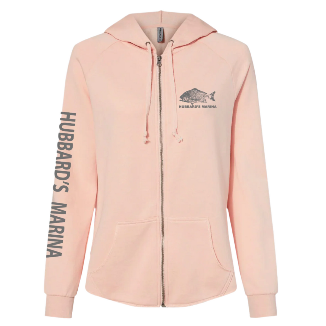 Hubbard's Blush Zipper Hoodie