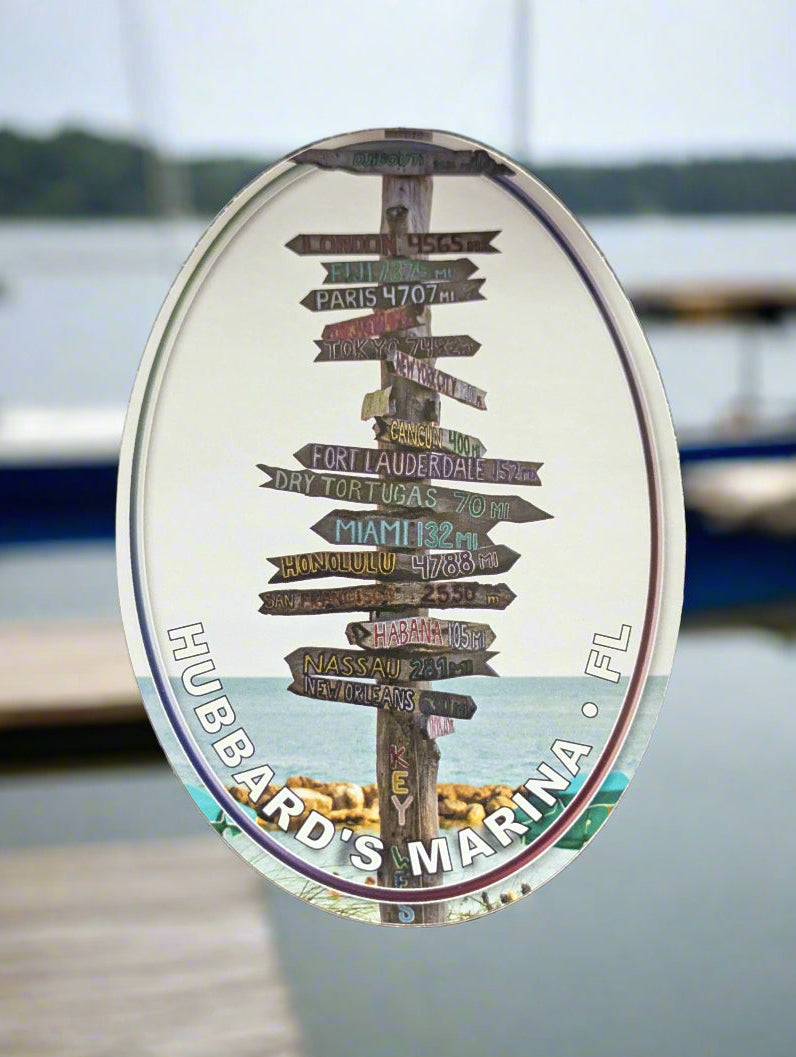 Hubbard's Marina Decals