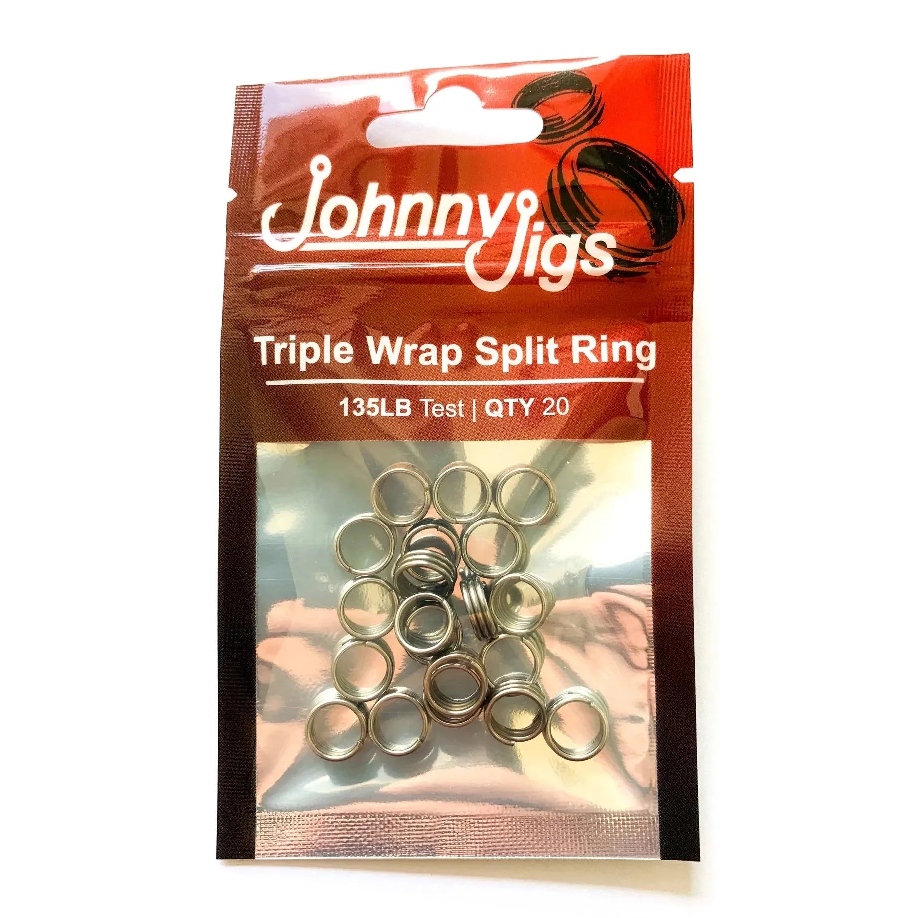 Johnny Jigs Triple Wrap Super Split Rings