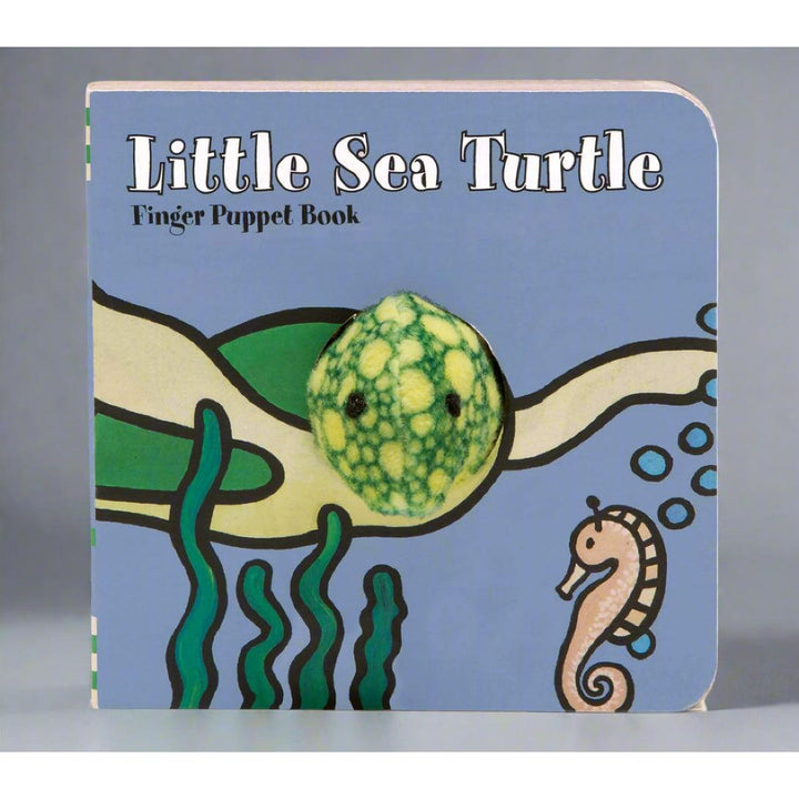 Little Sea Turtle Finger Puppet Book