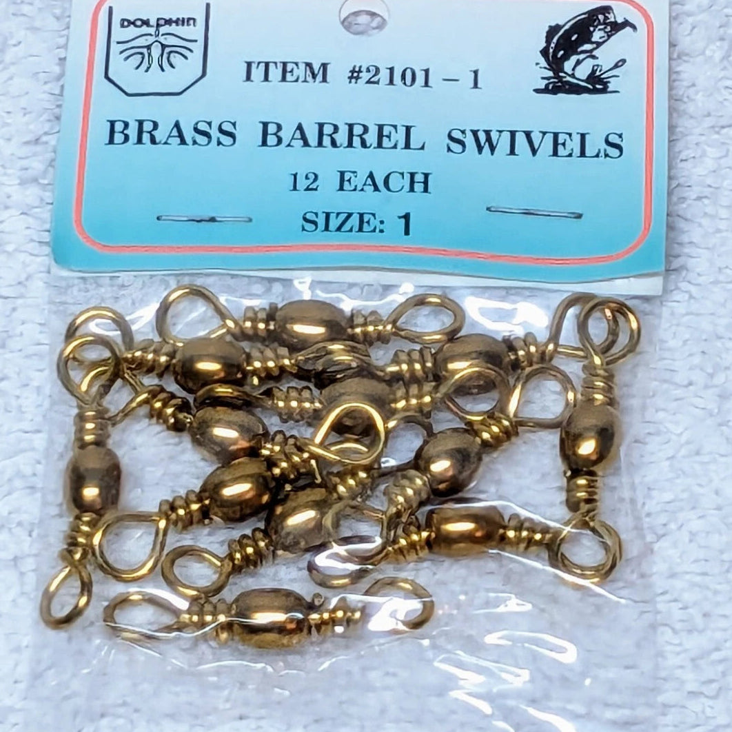 FJN Brass Barrel Swivels