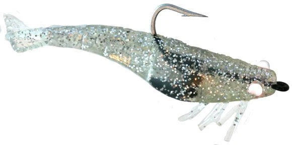 doa saltwater fishing lures DOA Shrimp Gold Glitter / 3in