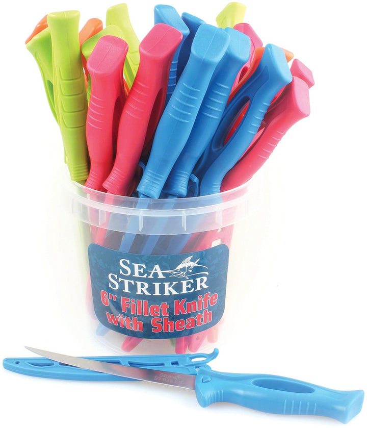 Sea Striker 6" Filet Knife w/ Sheath